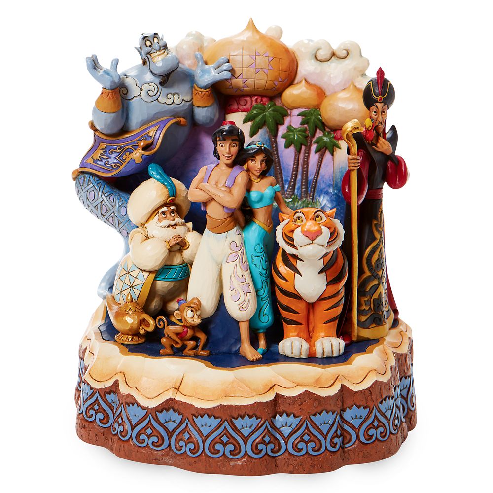 【取寄せ】 ディズニー Disney US公式商品 アラジン ジャスミン プリンセス 置物 フィギュア ジムショア 人形 おもちゃ [並行輸入品]  Aladdin ''A Wondrous Place'' Figure by Jim Shore グッズ ストア プレゼント ギフト クリスマス  誕生日 
