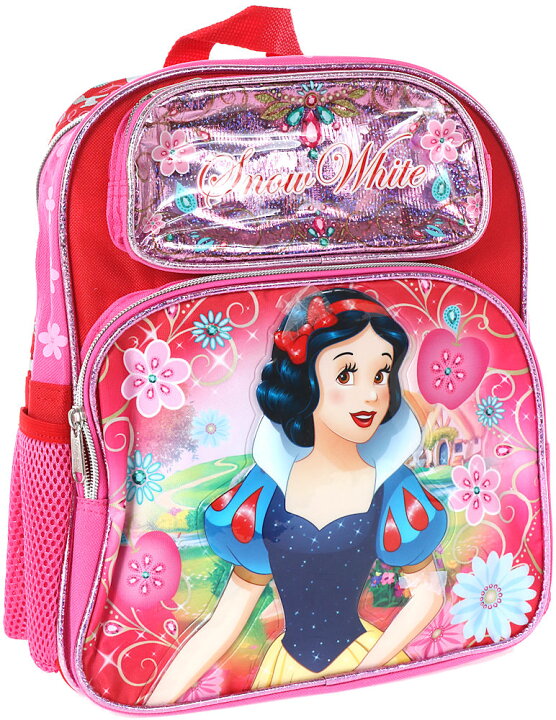 楽天市場 あす楽 M ディズニー Disney 白雪姫 プリンセス リュックサック リュック 旅行 バッグ バックパック 鞄 かばん 女の子 女子 女児 子供 子供用 ガールズ キッズ 並行輸入品 Backpack Snow White 12 クリスマス 誕生日 プレゼント ギフト 人気 ビー
