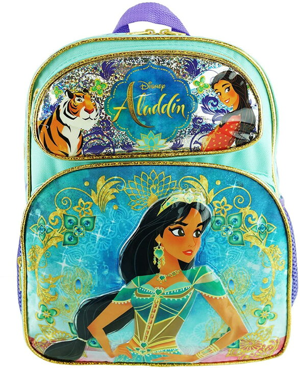 楽天市場 1 2日以内に発送 M ディズニー Disney ジャスミン アラジン プリンセス ディズニープリンセス リュック リュックサック 旅行 バッグ バックパック 鞄 かばん 女の子 女子 女児 子供 子供用 ガールズ キッズ 並行輸入品 クリスマス 誕生日 プレゼント