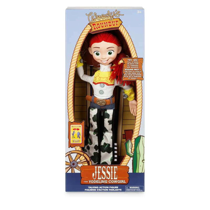 楽天市場 1 2日以内に発送 ディズニー Disney Us公式商品 トイストーリー ジェシー フィギュア 置物 人形 しゃべる 声が出る英語 日本語無し アクションフィギュア 模型 おもちゃ 37 5cm 並行輸入品 Jessie Interactive Talking Action Figure Toy Story 15