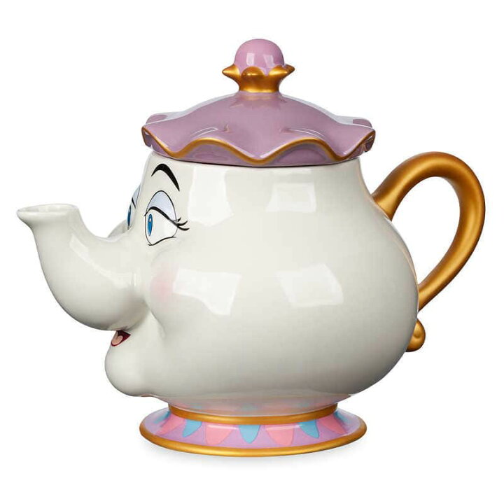 楽天市場 1 2日以内に発送 ディズニー Disney Us公式商品 美女と野獣 ベル プリンセス ポット夫人 プリセス 野獣 ティーポット お茶 並行輸入品 Mrs Potts Teapot Beauty And The Beast グッズ ストア プレゼント ギフト クリスマス 誕生日 人気 ビーマジカル