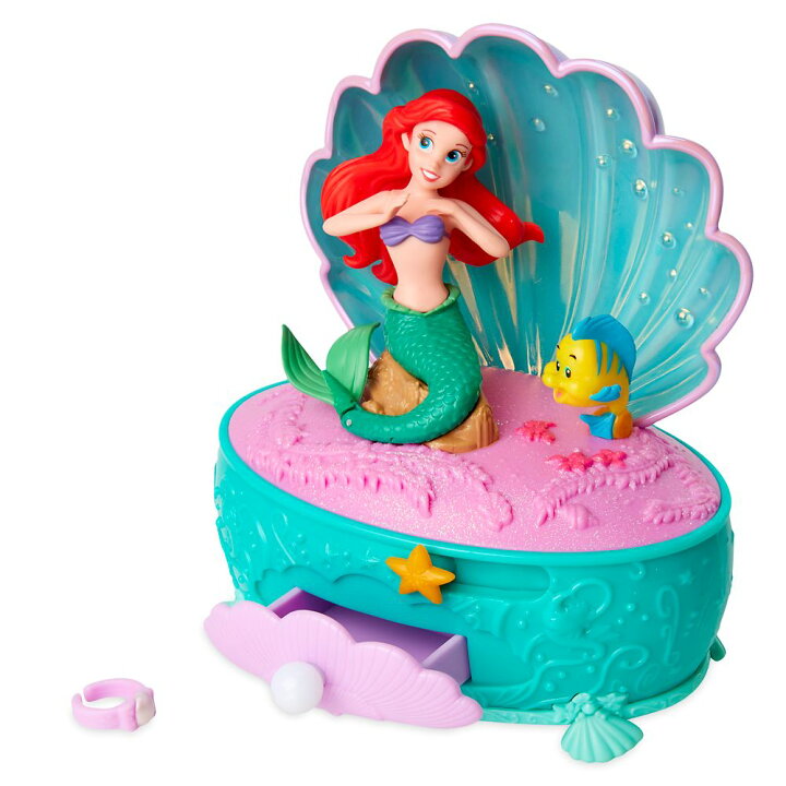 楽天市場 あす楽 ディズニー Disney Us公式商品 リトルマーメイド アリエル Ariel プリンセス ジュエリーボックス 箱 入れ物 ケース ボックス アクセサリー ジュエリー 並行輸入品 Pearl Jewelry Box グッズ ストア プレゼント ギフト クリスマス 誕生日 人気