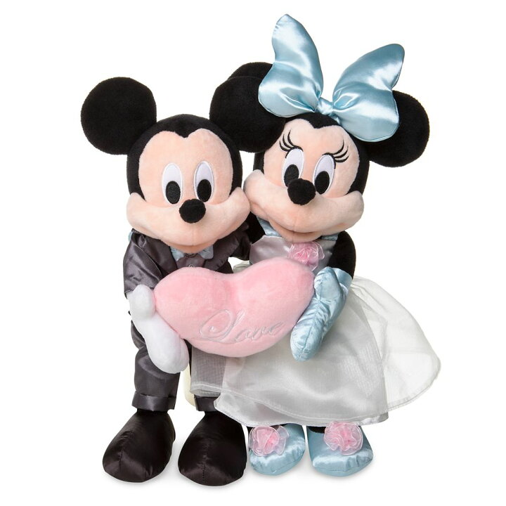 楽天市場 1 2日以内に発送 ディズニー Disney Us公式商品 ミッキーマウス ミッキー ミニーマウス ミニー ウェディング 小サイズ セット ぬいぐるみ 人形 おもちゃ 30cm 並行輸入品 Mickey And Minnie Mouse Wedding Plush Set Small 12 グッズ ストア プレゼント
