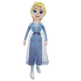 【1-2日以内に発送】 ディズニー Disney US公式商品 アナ雪2 アナと雪の女王 アナ雪 2 プリンセス アナ エルサ 人形 ドール フィギュア おもちゃ 中サイズ ぬいぐるみ 45cm [並行輸入品] Elsa Plush Doll Frozen II Medium 18'' グッズ ストア プレゼント ギフト クリ