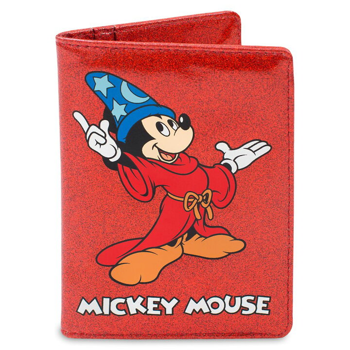 楽天市場 あす楽 ディズニー Disney Us公式商品 ミッキーマウス ミッキー ファンタジア ホルダー パスポートケース 魔法使い ソーサラー 並行輸入品 Sorcerer Mickey Passport Holder By Cakeworthy Fantasia グッズ ストア プレゼント ギフト クリスマス 誕生日