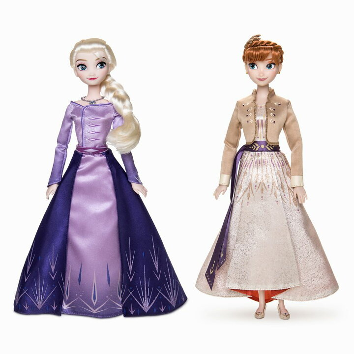 楽天市場】【1-2日以内に発送】 ディズニー Disney US公式商品 アナ雪2 アナと雪の女王 アナ雪 2 プリンセス アナ エルサ 人形 ドール  フィギュア おもちゃ セット [並行輸入品] Anna and Elsa Doll Set Frozen II グッズ ストア プレゼント ギフト  クリスマス 誕生日 人気 :