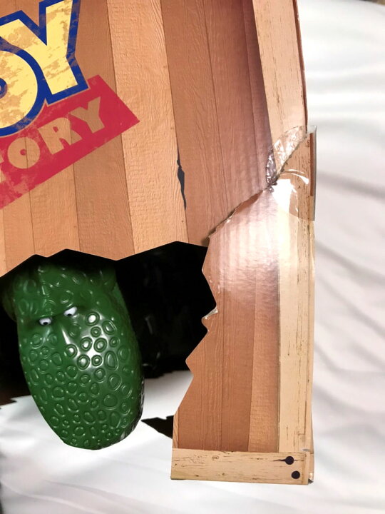 楽天市場 取寄せ 箱が破れています ディズニー Disney Us公式商品 トイストーリー レックス 恐竜 フィギュア 人形 しゃべる 声が出る 英語 日本語無し アクション模型 おもちゃ 30cm 並行輸入品 Rex Interactive Talking Action Figure Toy Story 12