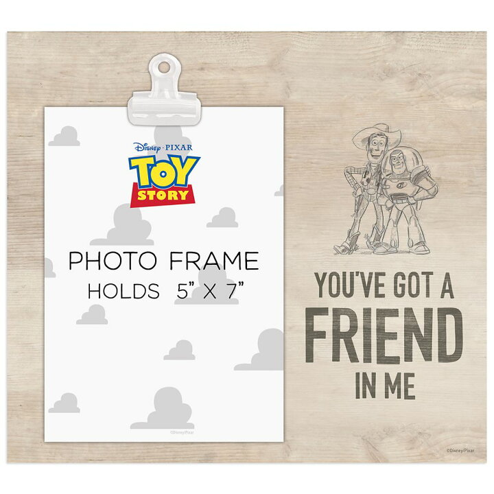楽天市場 取寄せ ディズニー Disney Us公式商品 トイストーリー フォトフレーム 写真フレーム 写真立て 額 17 5cm 12 5cm 並行輸入品 Toy Story Photo Frame 5 X 7 グッズ ストア プレゼント ギフト クリスマス 誕生日 人気 ビーマジカル楽天市場店