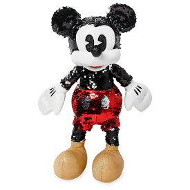 【1-2日以内に発送】 ディズニー Disney US公式商品 ミッキーマウス ミッキー 小サイズ リバーシブル ぬいぐるみ 人形 おもちゃ 37.5cm スパンコール [並行輸入品] Mickey Mouse Reversible Sequin Plush ? Small 15'' Special Edition グッズ ストア プレゼント ギフ