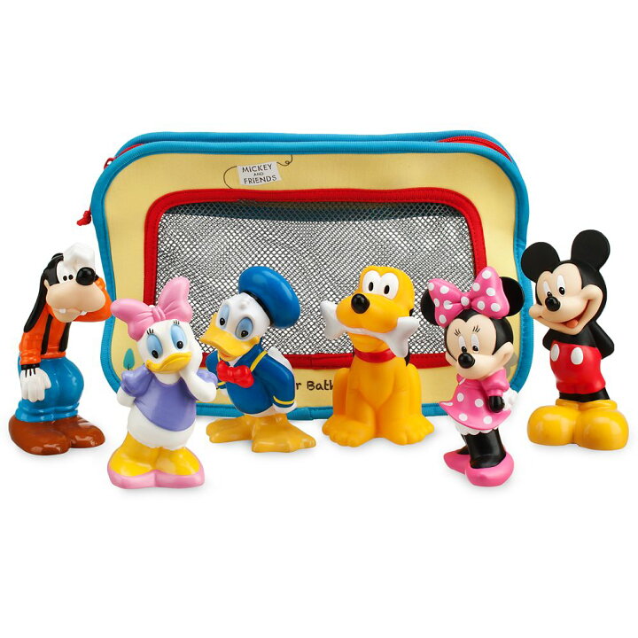 楽天市場 あす楽 ディズニー Disney Us公式商品 ミッキーマウス ミッキー お風呂 おもちゃ 玩具 トイ ベビー 赤ちゃん 幼児 女の子 男の子 並行輸入品 Mickey Mouse And Friends Bath Toys For Baby グッズ ストア プレゼント ギフト クリスマス 誕生日 人気