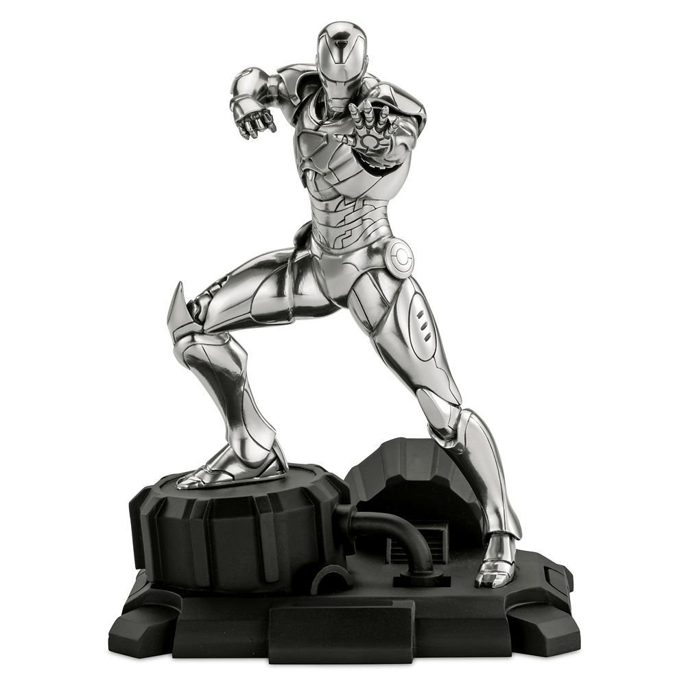 【取寄せ】 ディズニー Disney US公式商品 アイアンマン マーベル フィギュア 置物 人形 限定版 限定 ロイヤルスランゴール 小物入れ  [並行輸入品] Iron Man Pewter Figurine by Royal Selangor ? Limited Edition グッズ  ストア