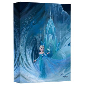 【取寄せ】 ディズニー Disney US公式商品 アナと雪の女王 アナ雪 アナ エルサ プリンセス キャンバス 絵画 アート インテリア 絵 飾り アートワーク [並行輸入品] Elsa ''Well Now They Know'' Gicl?e on Canvas by Lisa Keene グッズ ストア プレゼント ギフト クリス