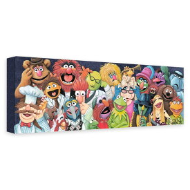 【取寄せ】 ディズニー Disney US公式商品 マペットショー Muppet キャンバス 絵画 アート インテリア 絵 飾り アートワーク [並行輸入品] The Muppets ''Backstage at the Show'' Gicl?e on Canvas by Michelle St. Laurent グッズ ストア プレゼント ギフト クリスマ