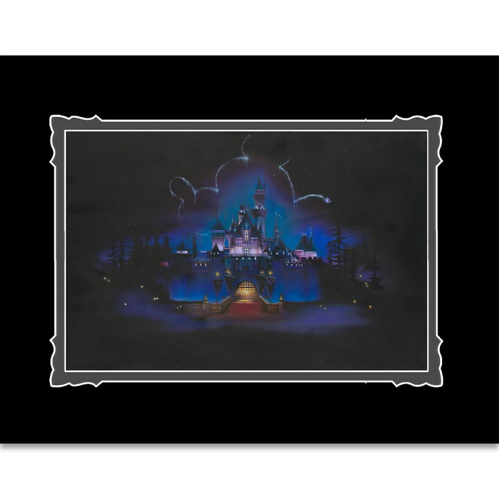 楽天市場 取寄せ ディズニー Disney Us公式商品 ディズニーランド 絵 アート デラックスプリント 絵画 プリント インテリア 並行輸入品 Disneyland While Everyone Sleeps Deluxe Print By Noah グッズ ストア プレゼント ギフト クリスマス 誕生日 人気