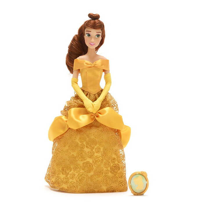 楽天市場 あす楽 ディズニー Disney Us公式商品 美女と野獣 ベル プリンセス クラシックドール 人形 ドール フィギュア おもちゃ ペンダント 並行輸入品 Belle Classic Doll With Pendant 11 1 2 グッズ ストア プレゼント ギフト クリスマス 誕生日 人気