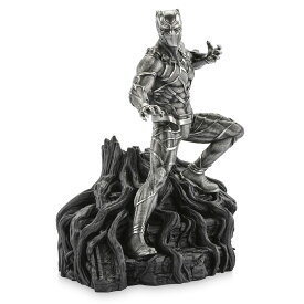 【取寄せ】 ディズニー Disney US公式商品 ブラックパンサー マーベル marvel フィギュア 置物 人形 限定版 限定 ロイヤルスランゴール 小物入れ [並行輸入品] Black Panther Pewter Figurine by Royal Selangor ? Limited Edition グッズ ストア プレゼント ギフト クリス