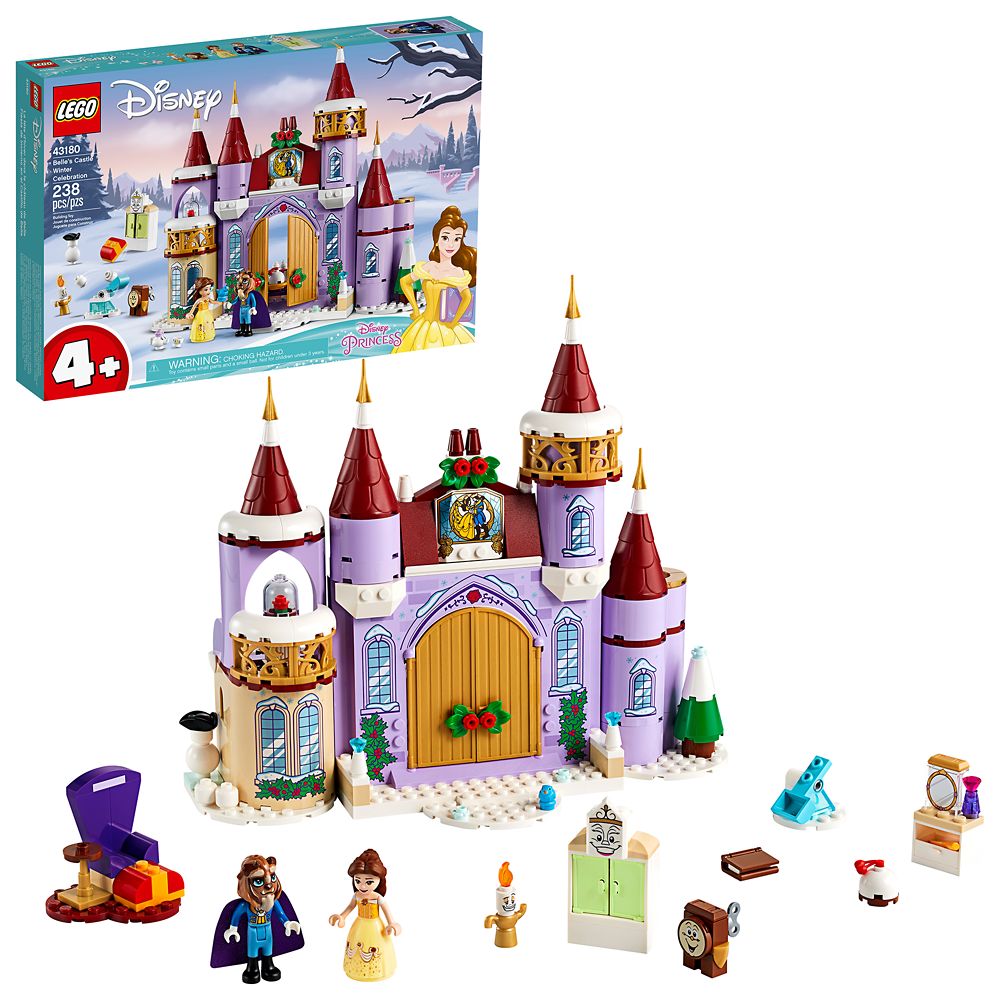 オープニング大放出セール 取寄せ ディズニー Disney Us公式商品 美女と野獣 ベル プリンセス レゴブロック Lego レゴ おもちゃ 城 キャッスル 並行輸入品 Princess Belle S Castle Winter Celebration グッズ ストア プレゼント ギフト クリスマス 誕生日