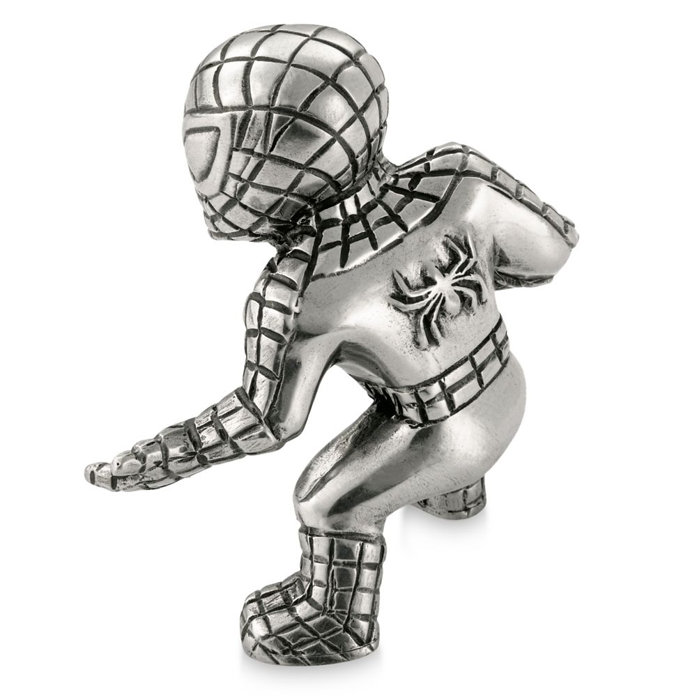 【取寄せ】 ディズニー Disney US公式商品 スパイダーマン フィギュア 置物 人形 ミニ ロイヤルスランゴール 小物入れ [並行輸入品]  Spider-Man Pewter Mini Figurine by Royal Selangor グッズ ストア プレゼント ギフト クリスマス  誕生日