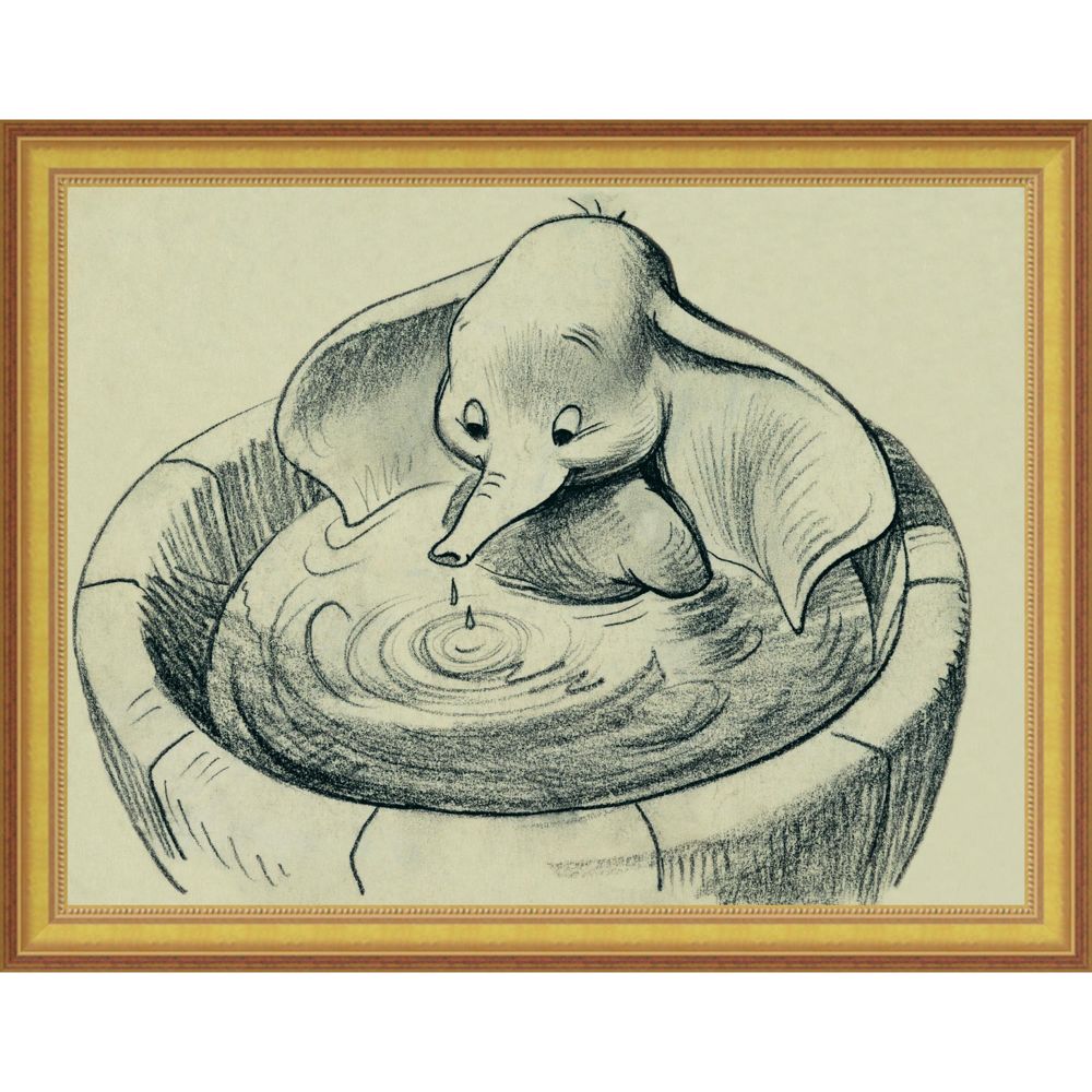 楽天市場】【取寄せ】 ディズニー US公式商品 ダンボ Dumbo 絵画 絵