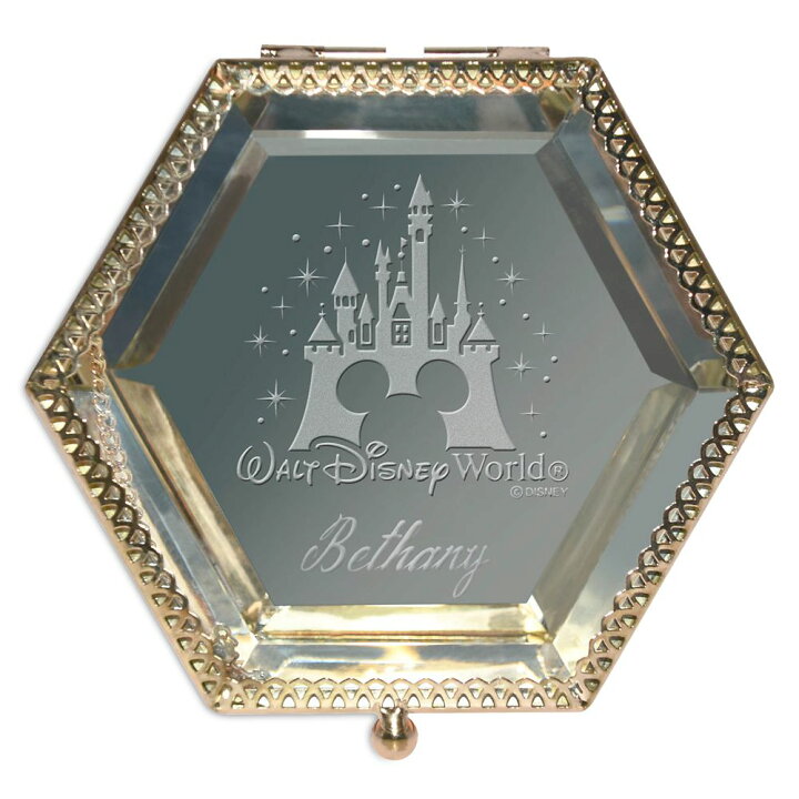 楽天市場 取寄せ ディズニー Disney Us公式商品 ウォルトディズニーワールド ウォルトディズニー アリバスブラザーズ ジュエリーボックス 箱 入れ物 ケース ボックス アクセサリー グラス ガラス ジュエリー 城 キャッスル 並行輸入品 Walt World Castle Glass