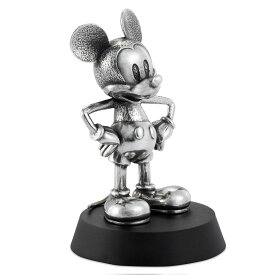 【取寄せ】 ディズニー Disney US公式商品 ミッキーマウス ミッキー フィギュア 置物 人形 ロイヤルスランゴール 小物入れ [並行輸入品] Mickey Mouse Pewter Figurine by Royal Selangor グッズ ストア プレゼント ギフト クリスマス 誕生日 人気