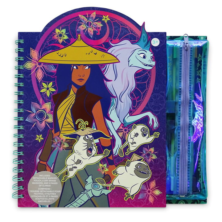 楽天市場 取寄せ ディズニー Disney Us公式商品 ラーヤと龍の王国 ラーヤ Raya ドラゴン 龍 竜 絵本 洋書 英語 セット アクティビティセット 映画 アニメ グッズ 並行輸入品 Raya And The Last Dragon Storybook Coloring Activity Set グッズ ストア プレゼント