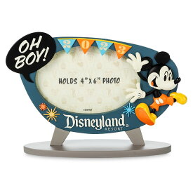 【取寄せ】 ディズニー Disney US公式商品 ミッキーマウス ミッキー ディズニーランド フォトフレーム 写真フレーム 写真立て 額 15cm 10cm [並行輸入品] Mickey Mouse Photo Frame ? Disneyland 2023 4'' x 6'' グッズ ストア プレゼント ギフト クリスマス 誕生日 人気
