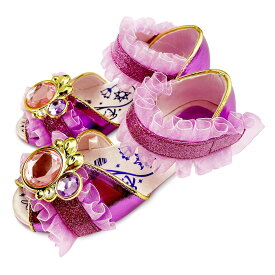 【あす楽】 ディズニー Disney US公式商品 塔の上 ラプンツェル プリンセス 靴 シューズ くつ コスチューム 衣装 コスプレ ドレス 服 ハロウィン ハロウィーン 子供 キッズ 女の子 [並行輸入品] Rapunzel Costume Shoes for Kids Tangled グッズ ストア プレゼント