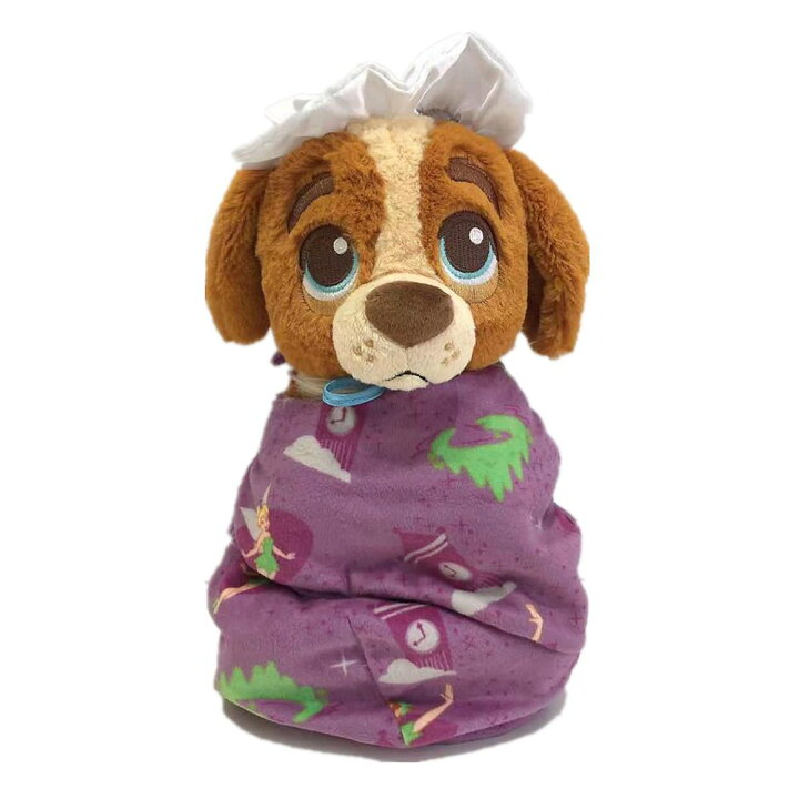 楽天市場 取寄せ ディズニー Disney Us公式商品 ピーターパン ナナ 犬 小サイズ ぬいぐるみ 人形 おもちゃ 25cm ポーチ入り こうの鳥 ベビー 赤ちゃん ポーチ バッグ かばん 並行輸入品 Babies Nana Plush In Pouch Peter Pan Small 10 グッズ プレゼント
