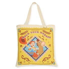 【取寄せ】 ディズニー Disney US公式商品 トイストーリー ブルズアイ ジェシー トートバッグ バック 鞄 かばん 手提げ キャンバス [並行輸入品] Jessie and Bullseye Canvas Tote Toy Story 5 グッズ ストア プレゼント ギフト クリスマス 誕生日 人気
