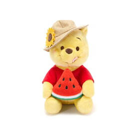 【取寄せ】 ディズニー Disney US公式商品 くまのプーさん ぷーさん プーさん pooh ディズニーストア ディズニーストアー ぬいぐるみ 人形 おもちゃ 25cm [並行輸入品] Winnie the Pooh Summertime Plush 10'' Disney Store Japan プレゼント ギフト