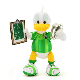 【取寄せ】 ディズニー Disney US公式商品 ドナルドダック ドナルド Donald ディズニーストア ディズニーストアー ぬいぐるみ 人形 ミニ おもちゃ 20cm [並行輸入品] Donald Duck Soccer Plush Mini Bean Bag 8'' Disney Store Europe グッズ ストア プレゼント