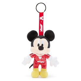 【取寄せ】 ディズニー Disney US公式商品 ミッキーマウス ミッキー キーチェーン アクセサリー キーホルダー ぬいぐるみ 人形 おもちゃ [並行輸入品] Disney x Formula 1(TM) Mickey Mouse Plush Keychain グッズ ストア プレゼント ギフト クリスマス 誕生日 人気