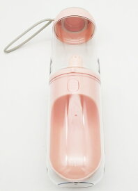 ふた付き 衛生的 携帯ウォーターボトル ペット用 「ペット トラベル ウォーターボトル」犬用 ハンディ 330ml おしゃれ お出かけ さんぽ 水飲み 持運び