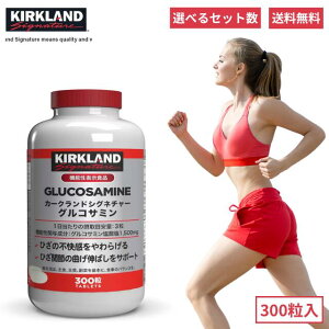 健康食品 サプリメント グルコサミン コンドロイチン カークランド」の 