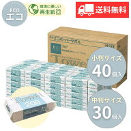 フジ ペーパータオル エコ 200枚×40個/30個 業務用尚美堂 フジナップ 小判 中判 使い捨て 再生紙 環境 …