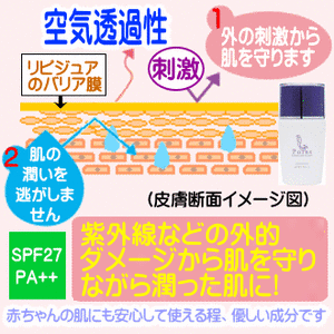 【楽天1位】【老け肌の80%の原因の光老化を防ぐ】春の高保湿クリーム≪UV・日焼け止め効果≫クリアベールUVSPF27PA++【UVクリーム】【UVケア】【エイジングケア】【紫外線対策】【日焼け止め】【RCP】【HLS_DU】