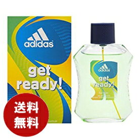 アディダス adidas ゲット レディー フォーヒム オードトワレ 100ml EDT SP 送料無料 メンズ 香水