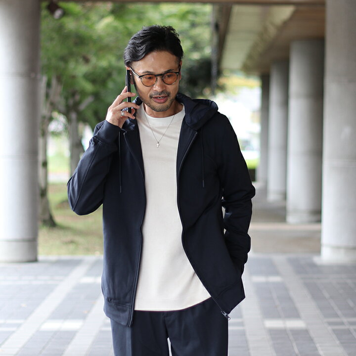 楽天市場】Alley Docks アレイドックス ジップアップフードブルゾン 