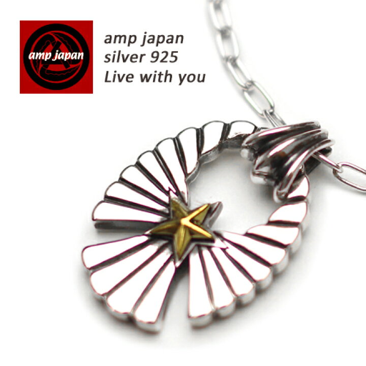 楽天市場 有名デザイナーが手掛けた国産ブランド Amp Japan アンプジャパン スターライトイーグルネックレス 16ac 115 Ampjapan アンプ ジャパン スター 星 シルバー シルバーアクセサリー シルバー925 アクセ アクセサリー ネックレス メンズ ブランド 芸能人 着用