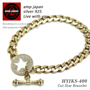 �y�L���f�U�C�i�[����|�������Y�u�����h�z AMP JAPAN �A���v�W���p�� �J�b�g�X�^�[�R�C���u���X���b�g �w Cut Star BR �x HYJKS-400 / �A�N�Z�T���[ �_�C���R�C�� �^�J �`�F�[�� �u���X���b�g �u��