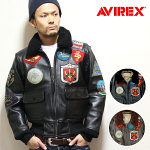 AVIREX �A���B���b�N�X G-1 TOP GUN 6181013 �g�b�v�K�����f�� �u���b�N �_�[�N�u���E�� 783-4950014