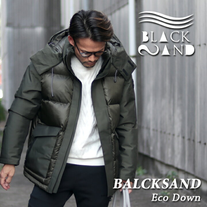 楽天市場】BLACKSAND ブラックサンド エコダウンジャケット SKADI 