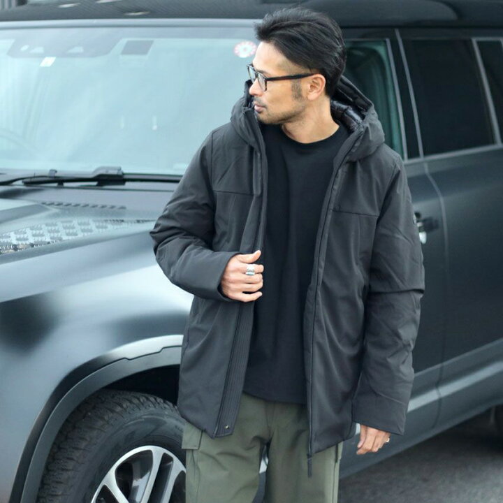 楽天市場】ELVINE エルヴァイン エコダウンブルゾン EV-331006 