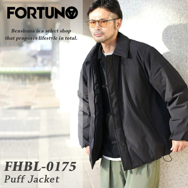 楽天市場】FORTUNA フォルトゥナ オム 中綿ブルゾン FHBL-0175 TEC  
