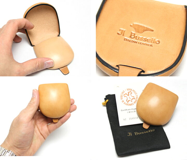 楽天市場】IL Bussetto イルブセット イタリアンレザーコインケース 全 