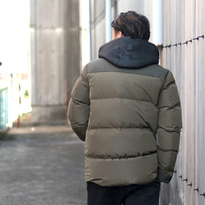 楽天市場】MACKAGE マッカージュ ムートン レイヤード風ダウン 