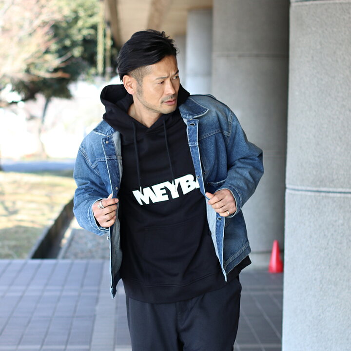 楽天市場】MEYBA メイバ ロゴ プルオーバーパーカー MF3W22AM SWEAT 