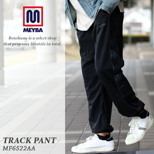 MEYBA ���C�o �g���b�N�p���c MF6S22AA TERRACE TRACK PANT �u���b�N XS-2XL ���j�Z�b�N�X ���C�� �W���[�W �X�|�[�e�B�[ ���g�� �C�O �u�����h �X�y�C�� �T�b�J�[ �t�b�g�T�� �X�|�[�c �X�g���[�g �X�|