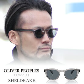 【 OLIVER PEOPLES 正規販売店 】オリバーピープルズ サングラス SHELDRAKE シェルドレイク OV5036SF フロントカラー Warkman Grey レンズカラー Blue / オリバー 眼鏡 メガネ アイウェア 着後レビュー特典 無印良品 アクリルメガネケース